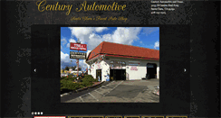 Desktop Screenshot of centuryautomotiveinc.net